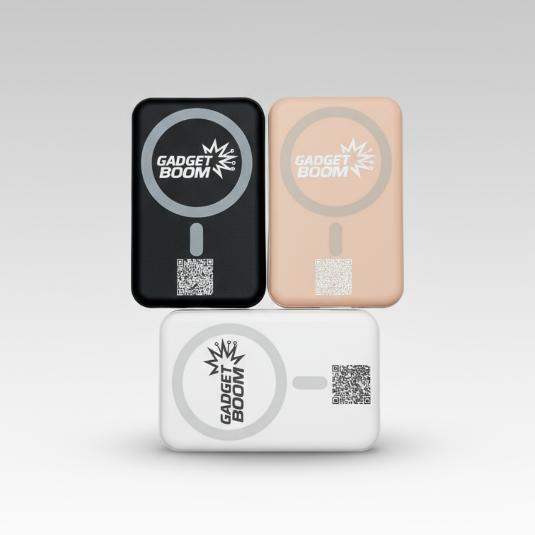 סוללת גיבוי מגנטית 10,000mAh מטעין 3 מכשירים במקביל.