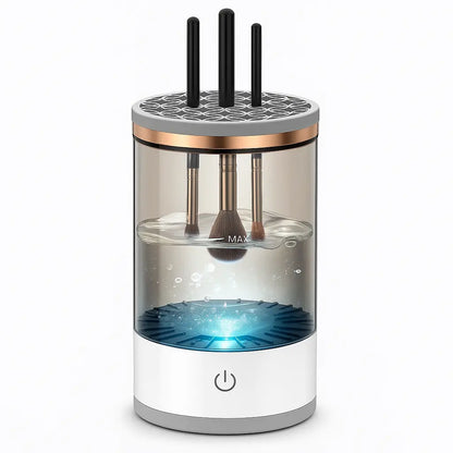 Makeup brush cleaning machine